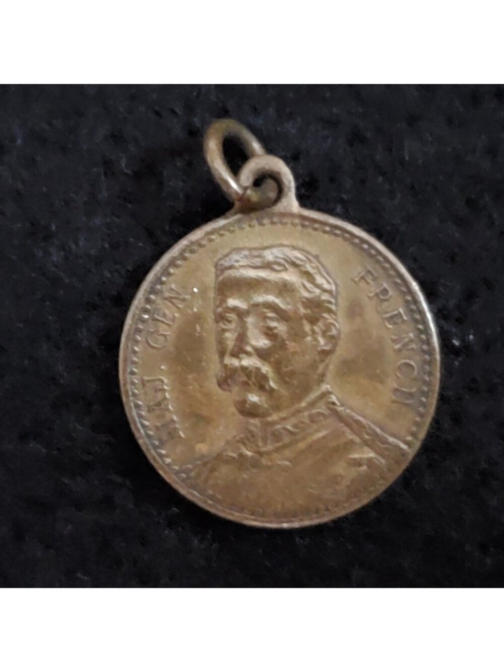 Vintage W.D. & H.O. Wills Metal Charm Major General French WWI Memorabilia